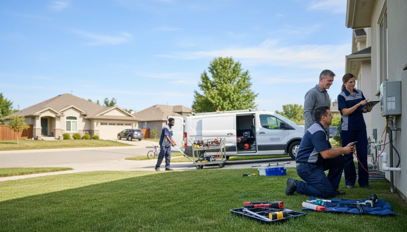 Tankless water heater service in Marshall, WI